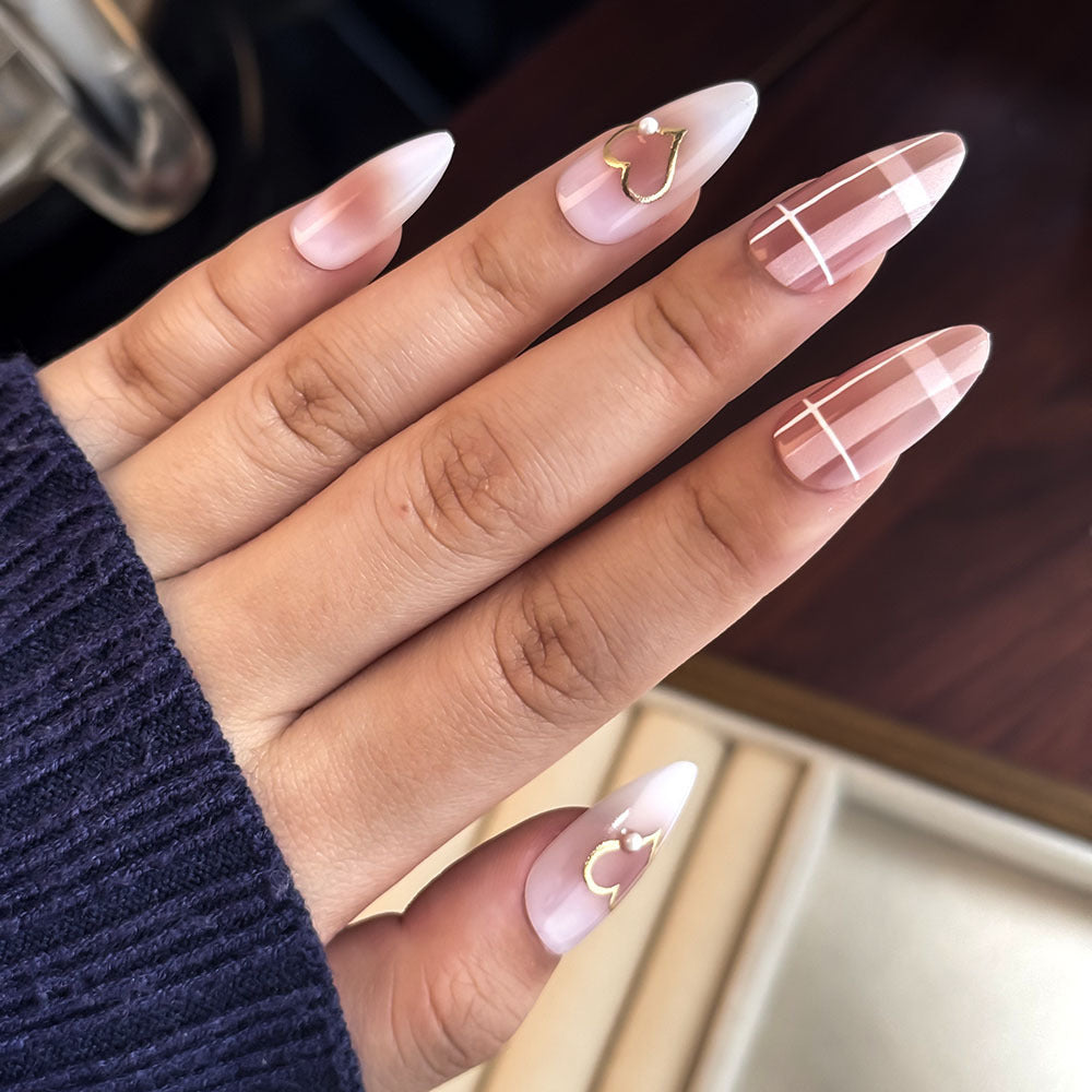 Elegant Press-On Nail Art Collection Kalsten