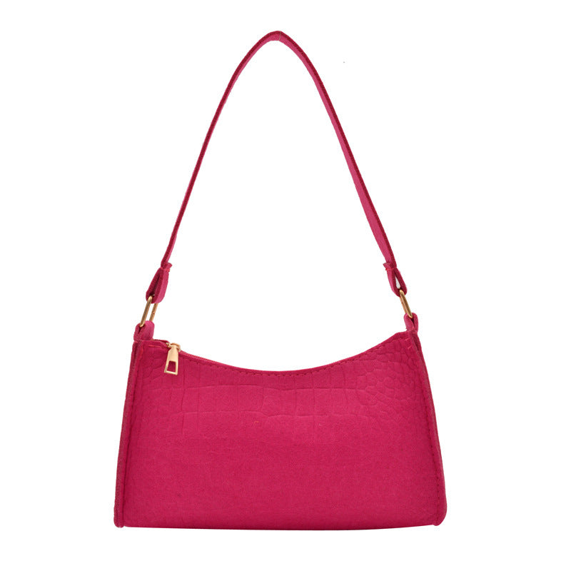 WoCrocodile Textured Mini Shoulder Handbag Kalsten