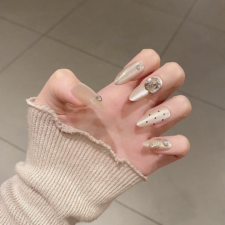Themed Nail Art Press-On Nails with Cute Character and Bow Designs Kalsten