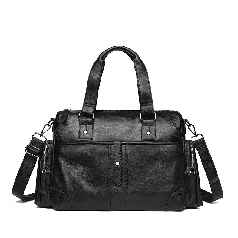 Premium Leather Travel Duffel Bag kalsten