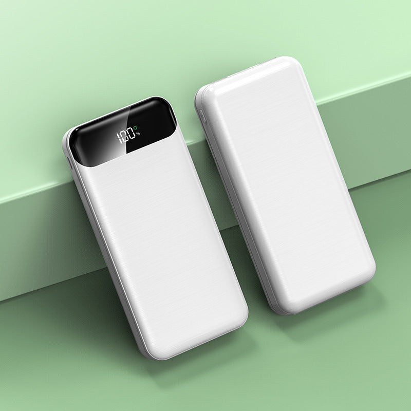 Portable power bank with intelligent LED display and fast charging Kalsten