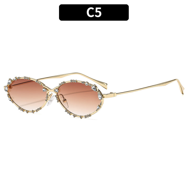 Decorative Cat-Eye Eyewear