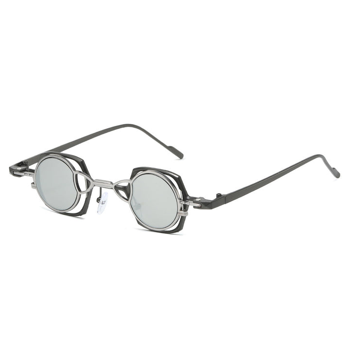 Futuristic Double-Lens Shield Sunglasses Kalsten