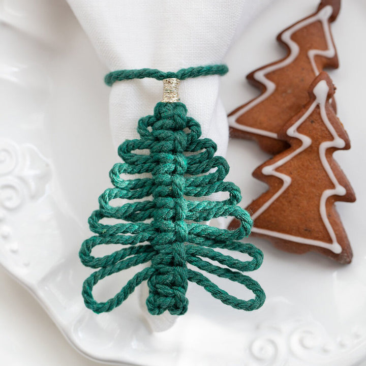 Macrame Christmas Tree Ornament Kalsten