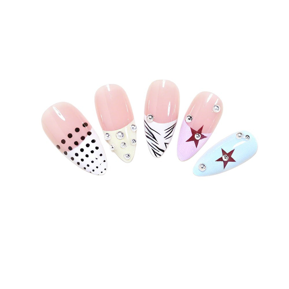Artistic Stiletto Press-On Nail Art Collection Kalsten