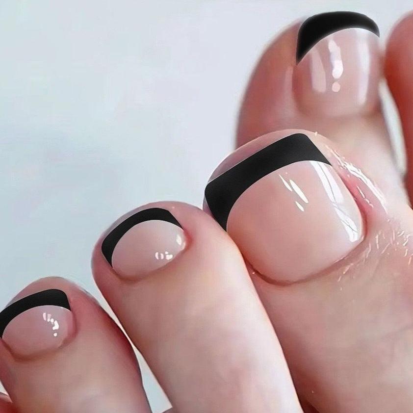 Chic French Tip Nail Art Kalsten