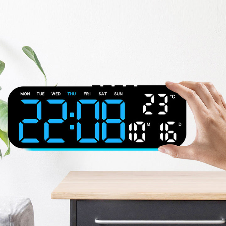 Digital alarm clock with temperature display and hygrometer Kalsten