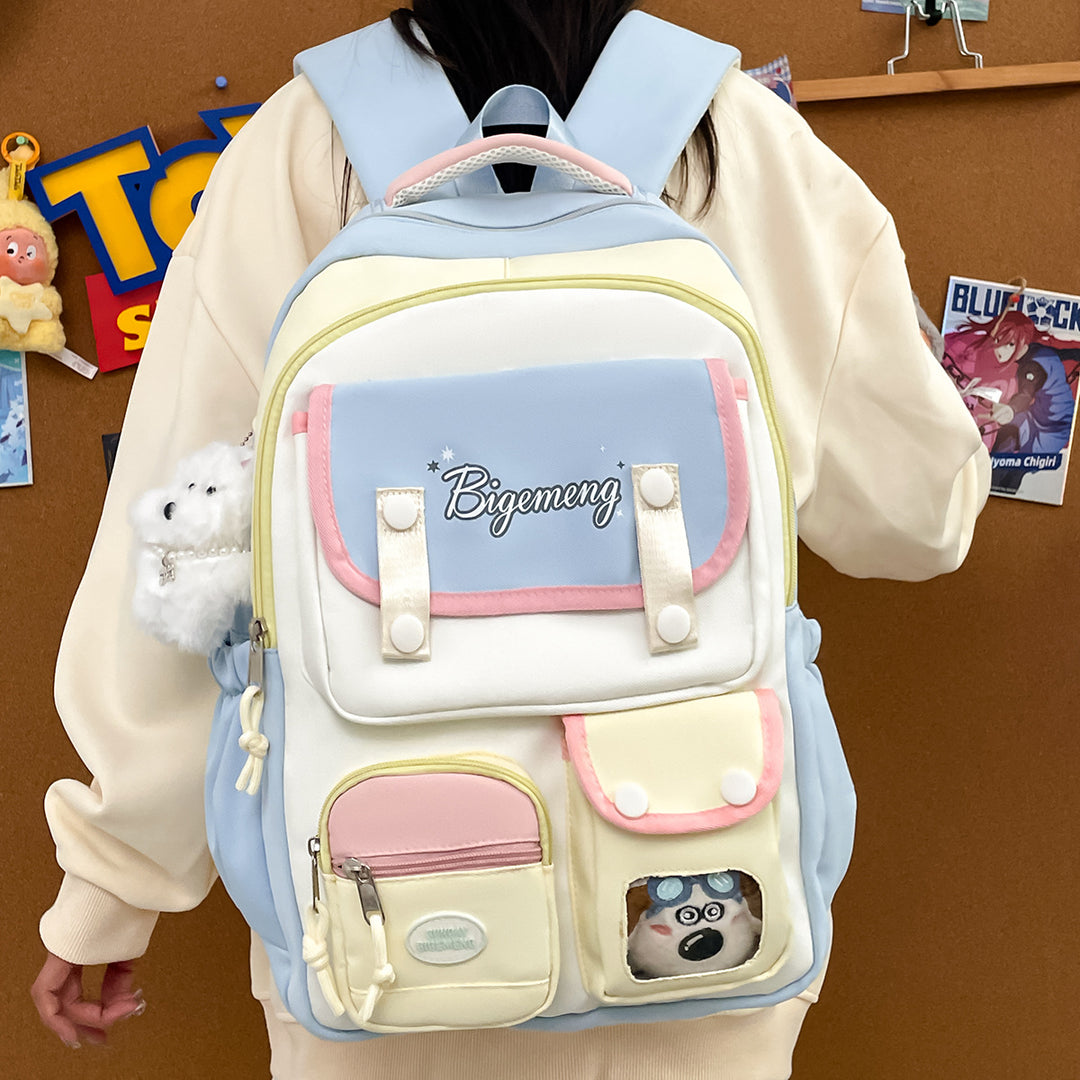 Versatile Multi-Pocket School Backpack Kalsten
