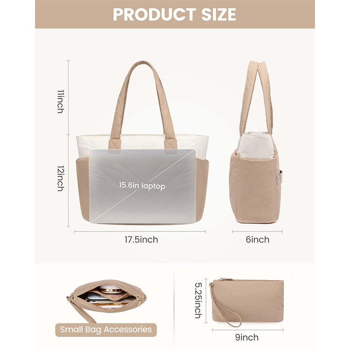 Multifunctional everyday bag with detachable cosmetic bag Kalsten
