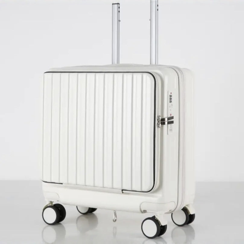 Women's Stylish Hard-Shell Compact Travel Suitcase Kalsten