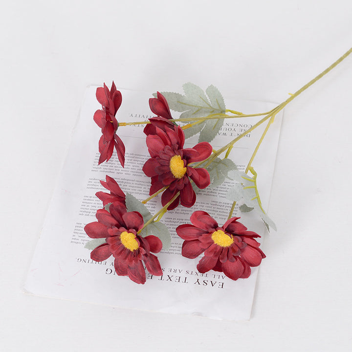 Realistic Artificial Daisy Floral Stem