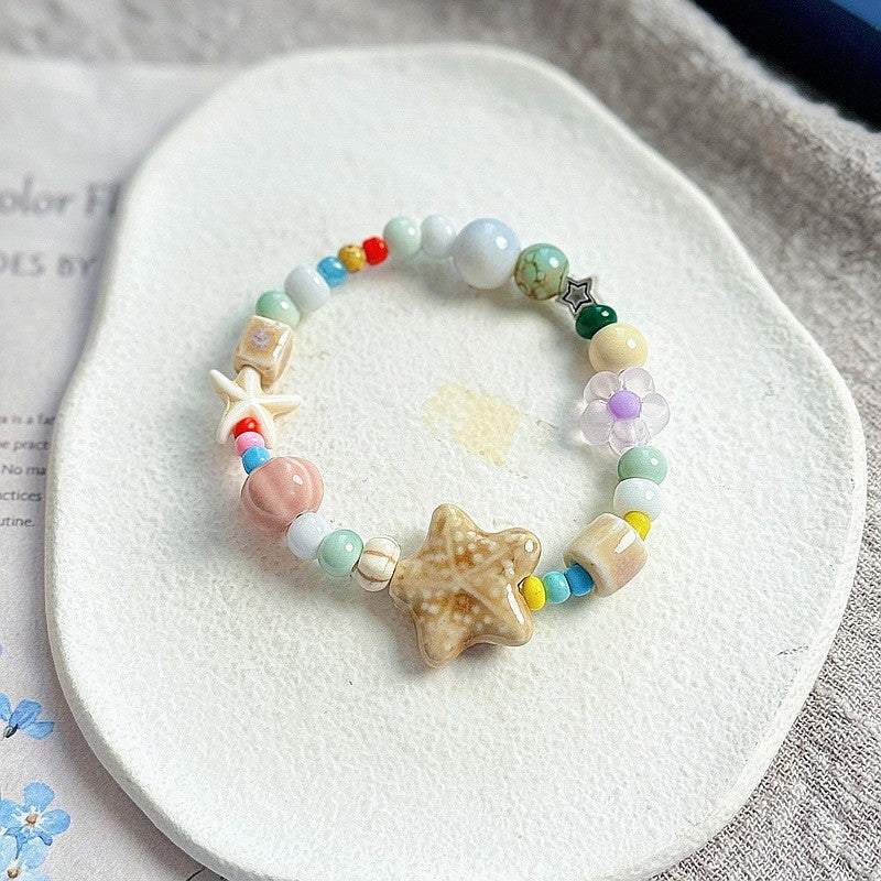 Heart-Shaped Beaded Bracelet Kalsten
