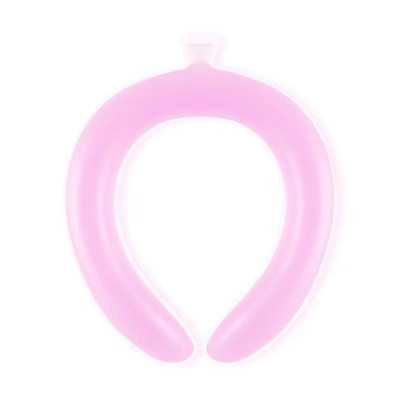 Women's flexible silicone LED neck light for hands-free reading and sports Kalsten