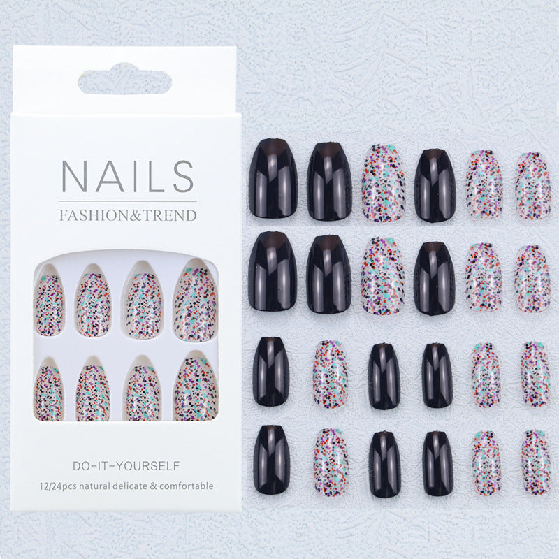 Artistic Graphic Press-On Nail Set Kalsten