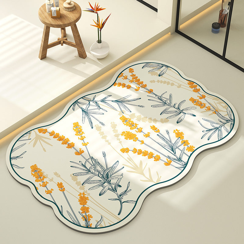 Decorative Flowers Rug