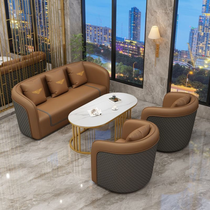 Luxury Upholstered Sofa Set Kalsten