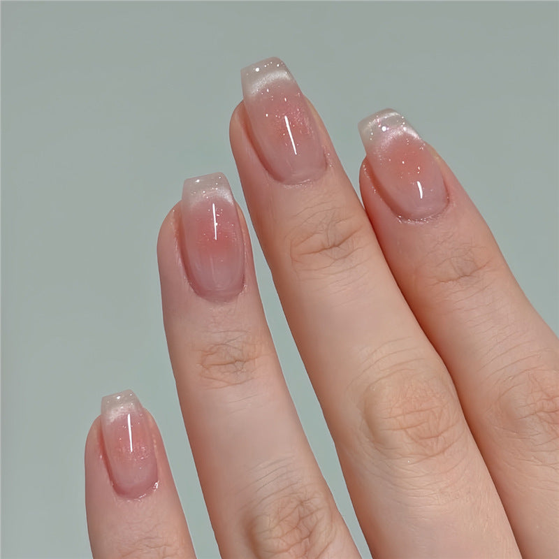 Elegant French Tip Nail Set Kalsten
