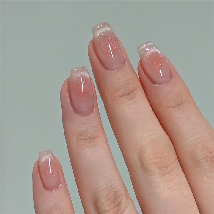 Elegant French Tip Nail Set Kalsten
