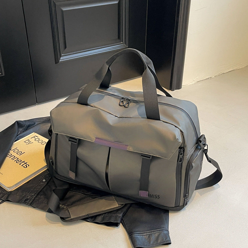 Multi-Compartment Travel Duffel Bag