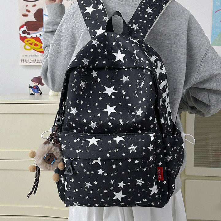 Starry-Themed School Backpack