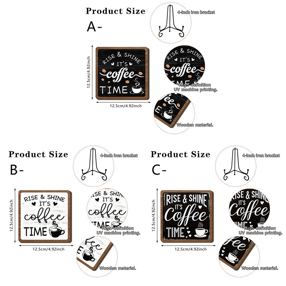 Wooden sign decor Kalsten