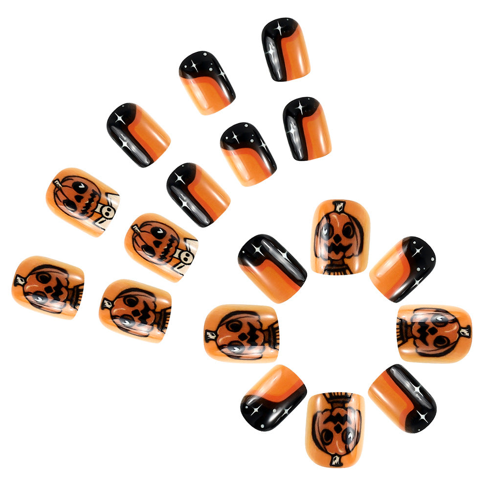 Themed Halloween Press-On Nail Art Set Kalsten