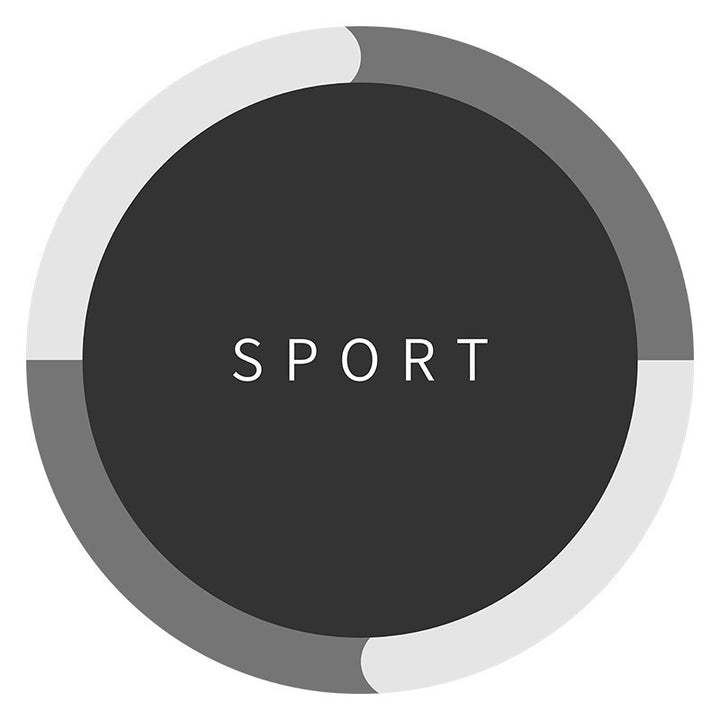 Abstract Sports-Themed Area Mat Kalsten