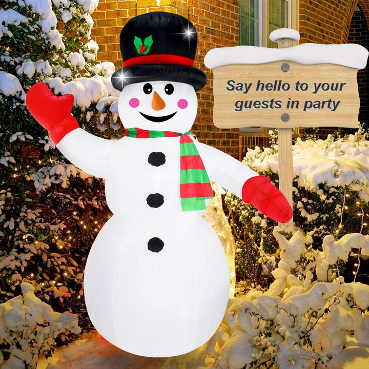 Inflatable decoration snowman