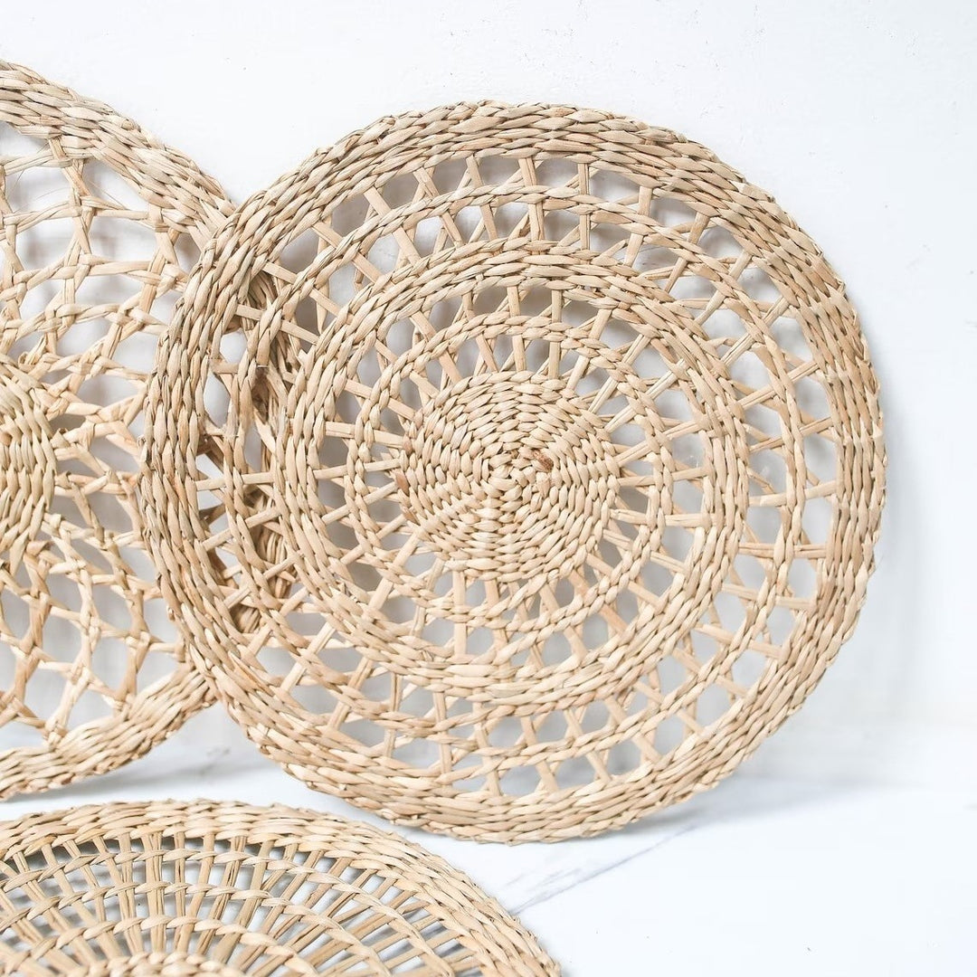 Handcrafted Woven Decorative Placemats Kalsten