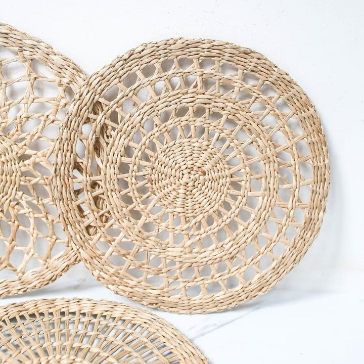Handcrafted Woven Decorative Placemats Kalsten