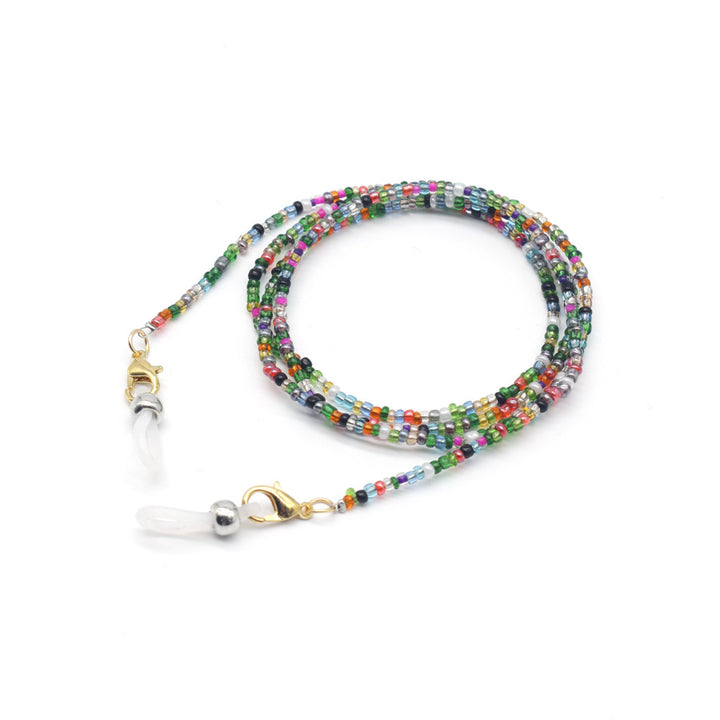 Colorful Multi-Textured Eyewear Chain Kalsten
