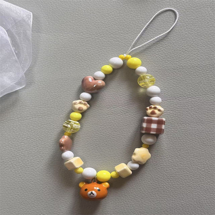 Cute Themed Beaded Charm Necklace Kalsten