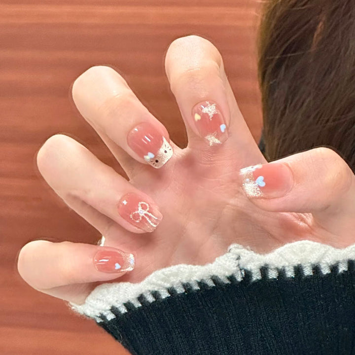 Artificial nails with creative design elements Kalsten