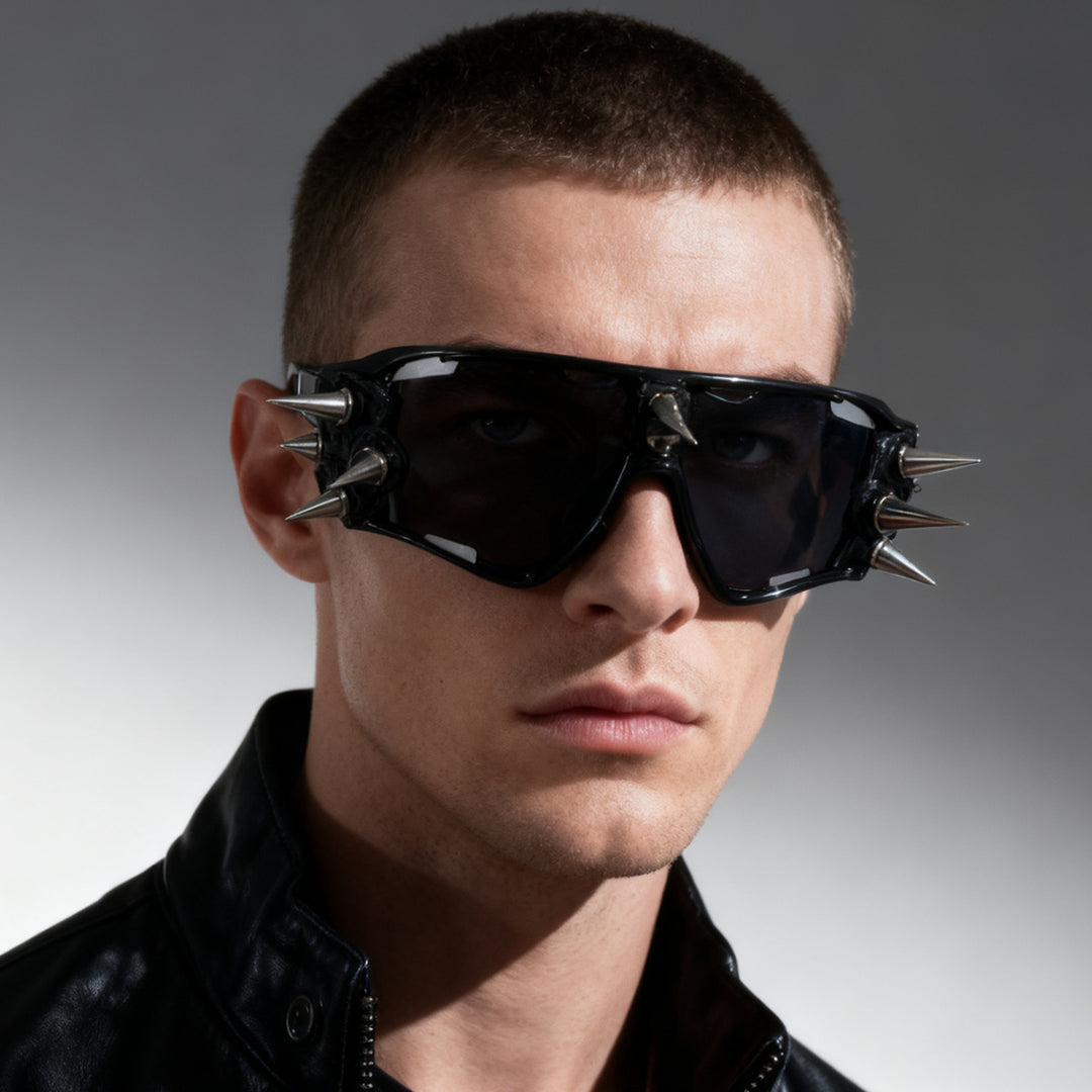 Women's edgy sports sunglasses with sharp accents Kalsten
