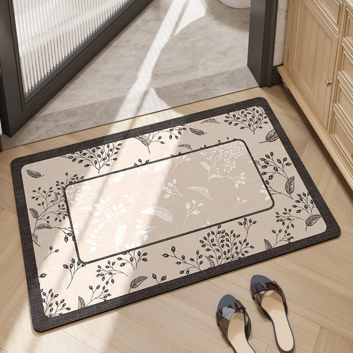 Unisex Marble Pattern Bath Mat Kalsten