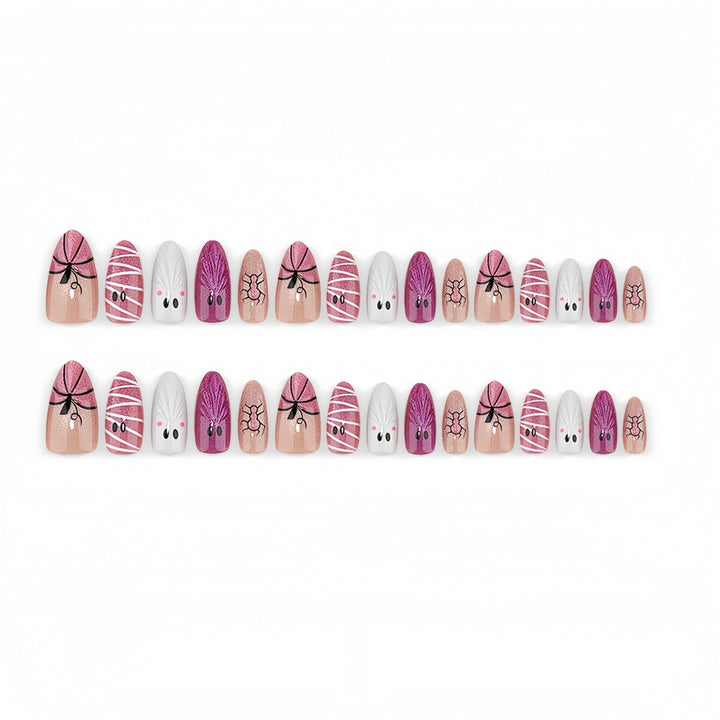 Creative artificial nails with Halloween motifs Kalsten