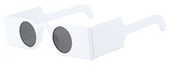 Avant-Garde Angular Frame Sunglasses Kalsten
