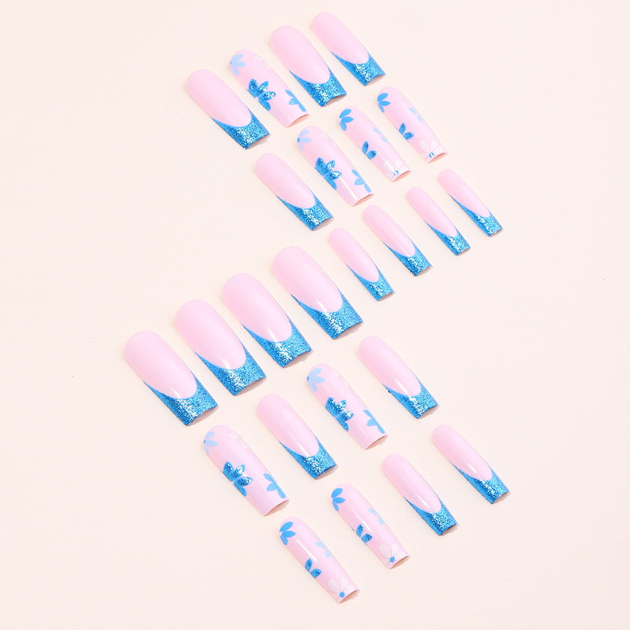 Glamorous Artistic Press-On Nails Kalsten