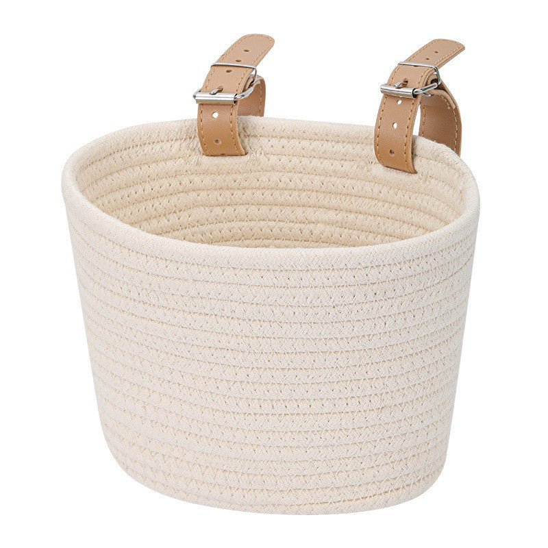 Decorative Woven Storage Tote Kalsten