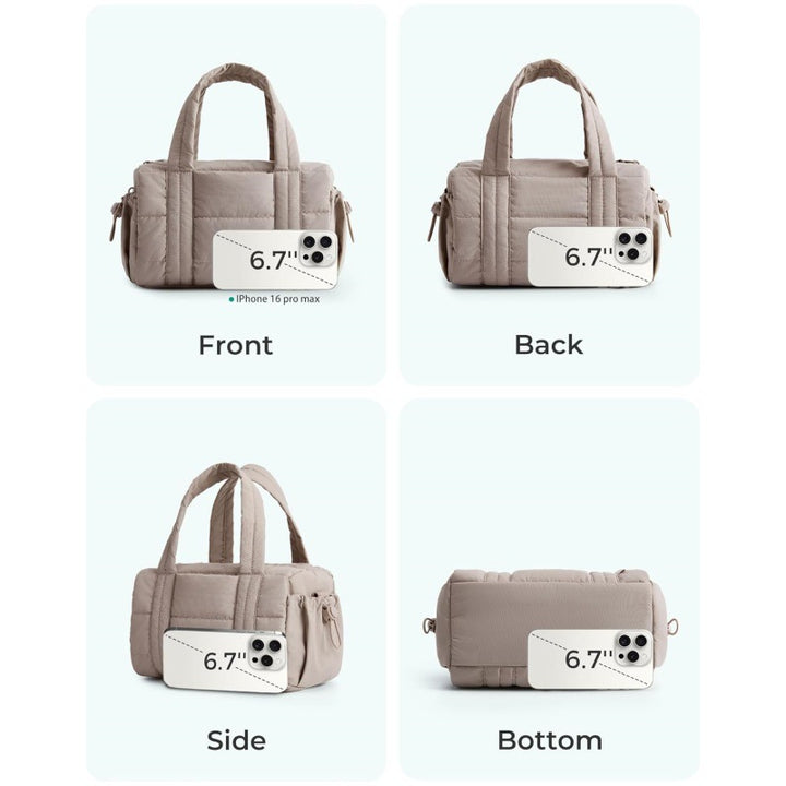 Comfortable travel bag with removable shoulder strap Kalsten