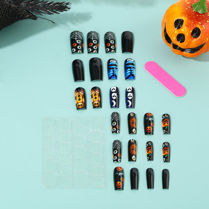 Creative Halloween-style art nails Kalsten