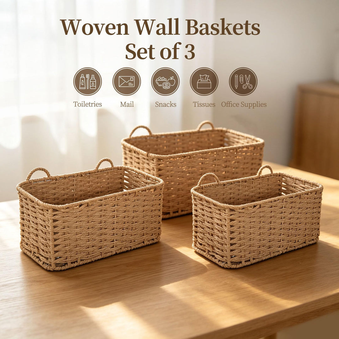 Boho Style Storage Basket Kalsten