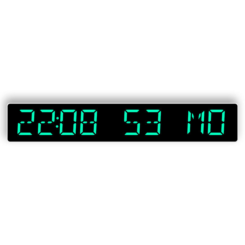 Digital wall clock with large LED display Kalsten