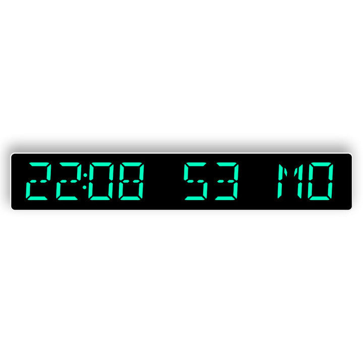 Digital wall clock with large LED display Kalsten