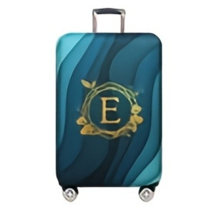 Women's Hard Shell Suitcase with Modern Wave Pattern Kalsten