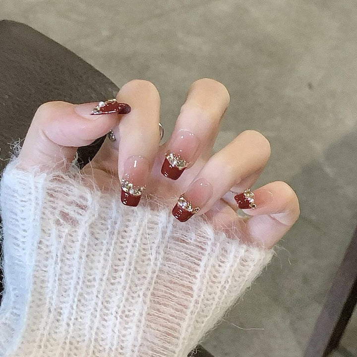 Decorative Press-On Nail Design Set Kalsten