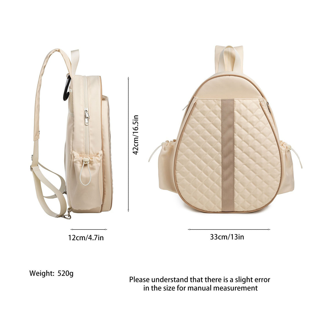 Quilted Sports Racket Backpack Kalsten