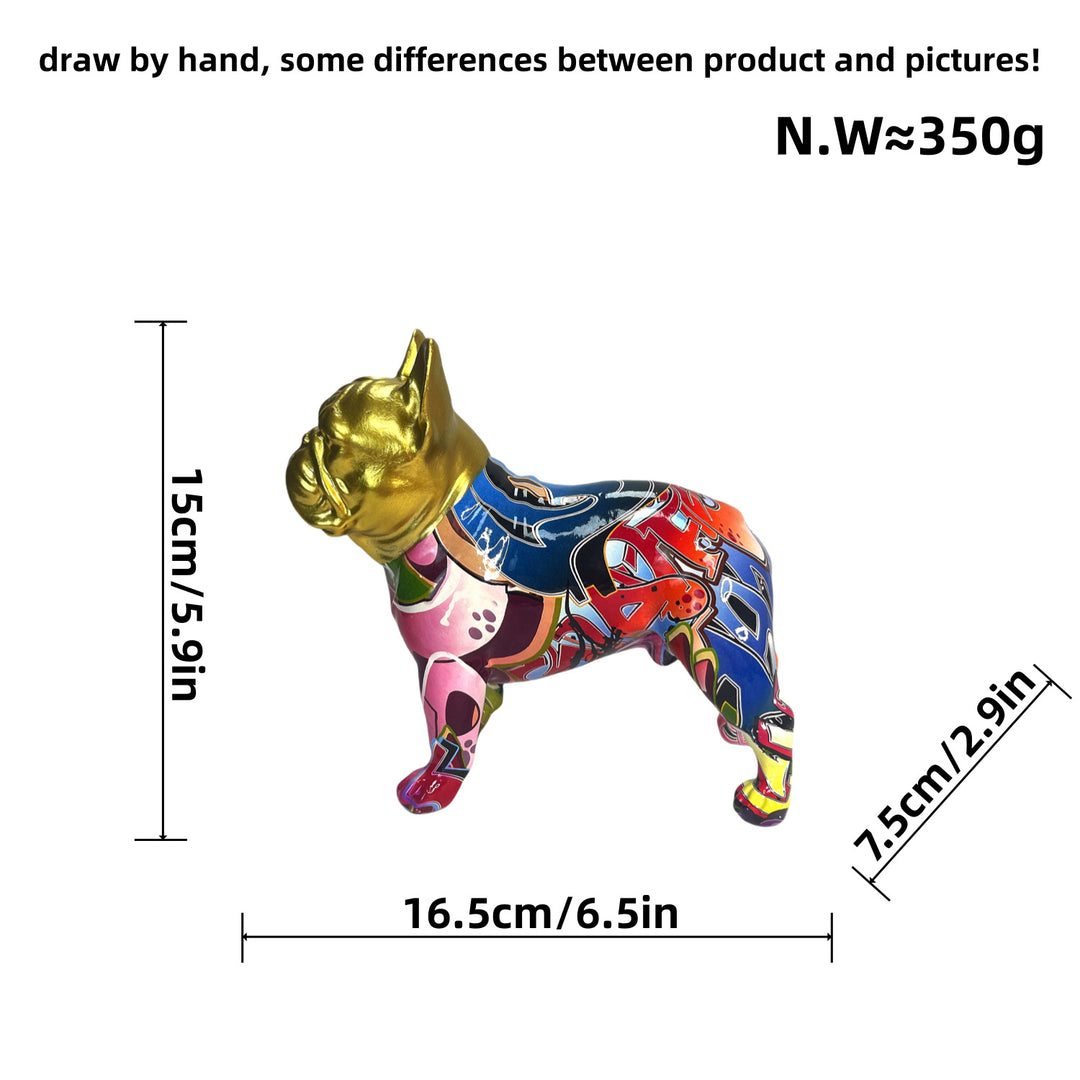 Decorative figure of a French Bulldog Kalsten