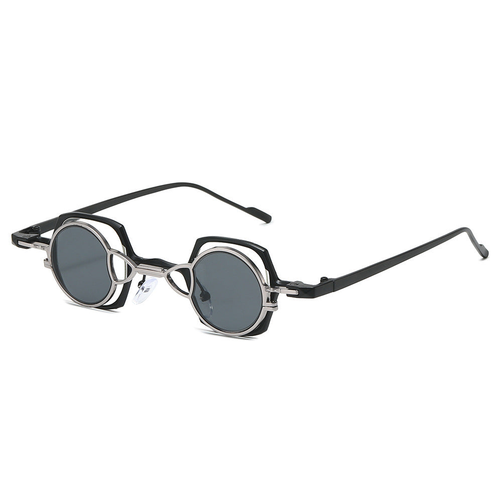 Futuristic Double-Lens Shield Sunglasses Kalsten