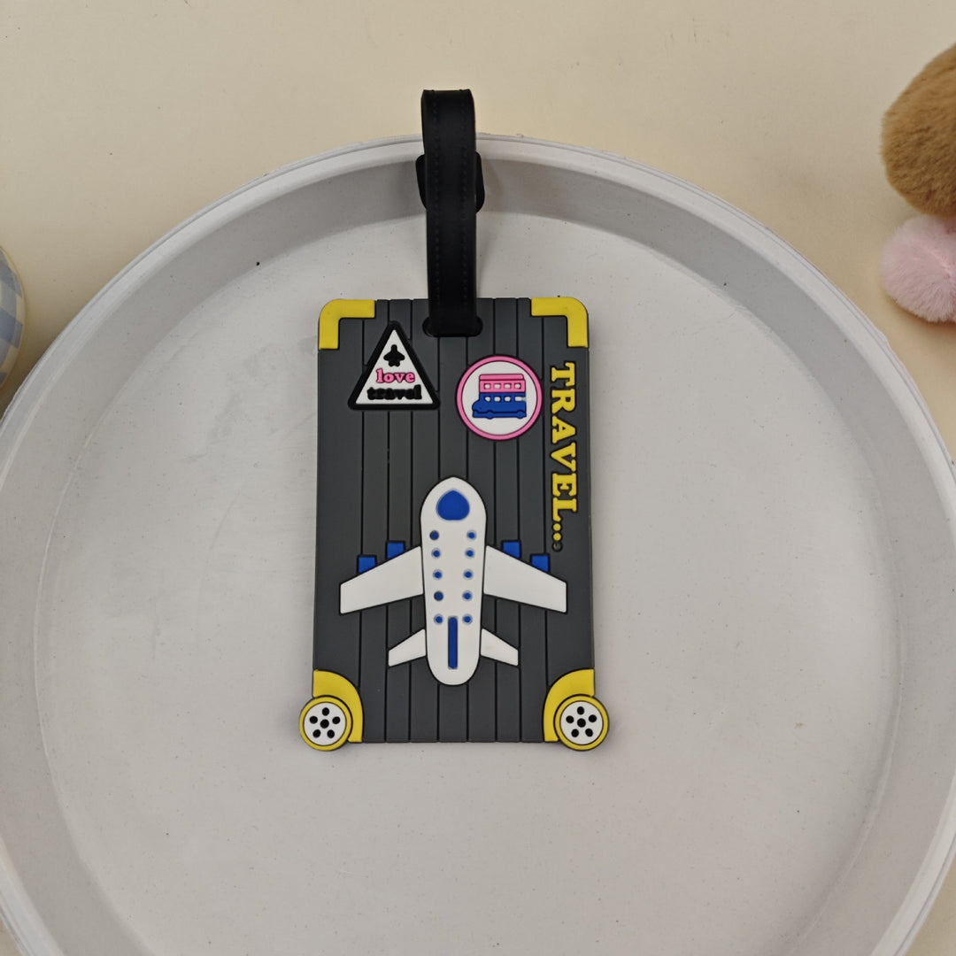 Unisex Luggage Tag in Fun Airplane Design Kalsten